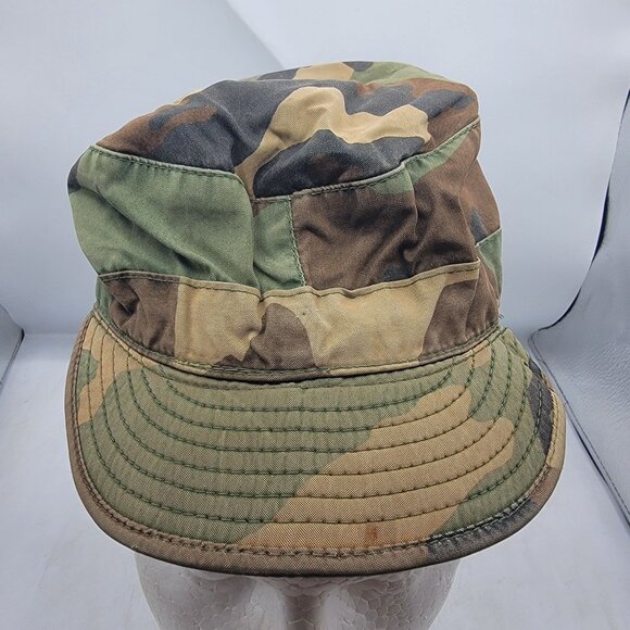 Military Camouflage Combat Boonie Hat Outdoors Casual Lightweight - Picture 1 of 9